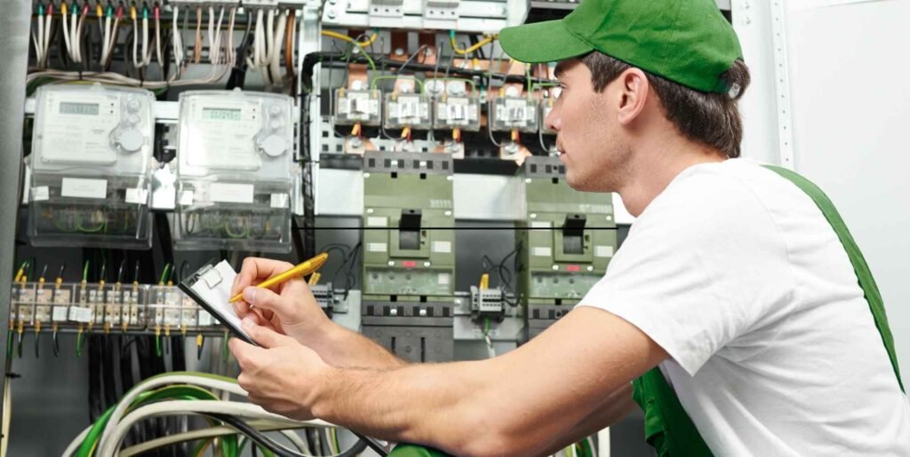 كهربائي محترف يقدمخدمة كهربائي في المطارد